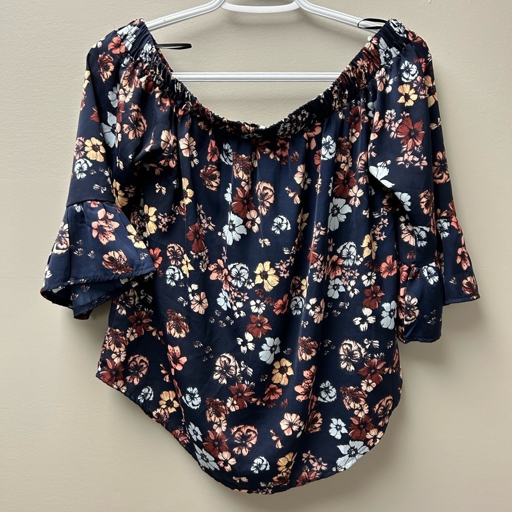 Ardene‎ Floral Off The Shoulder Blouse